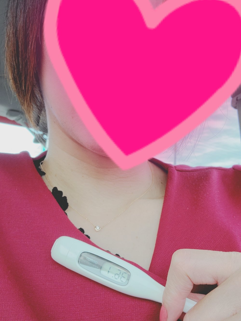 ゆうこ奥様　今日の検温