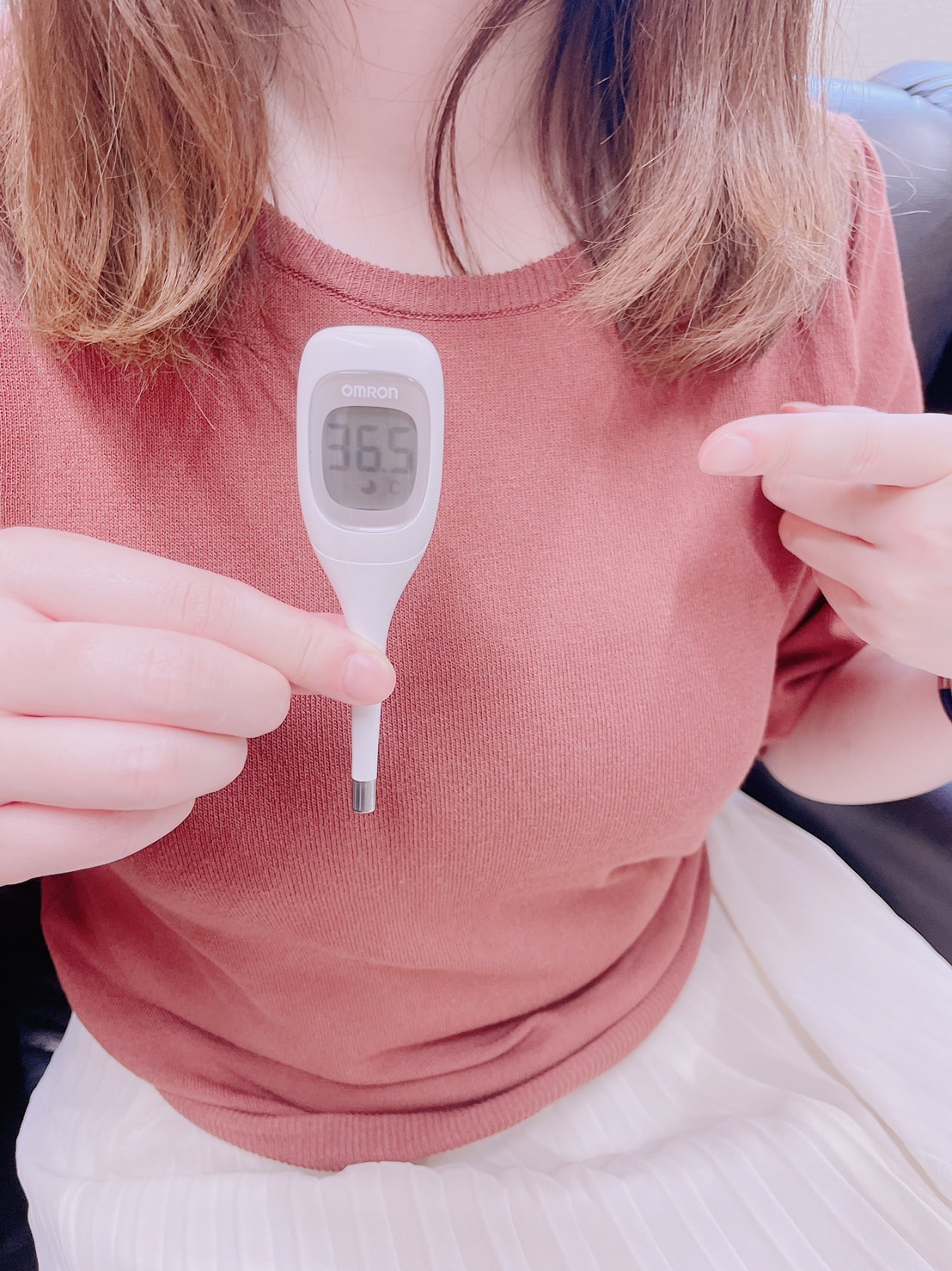 えみか奥様　検温・検査クリアです！